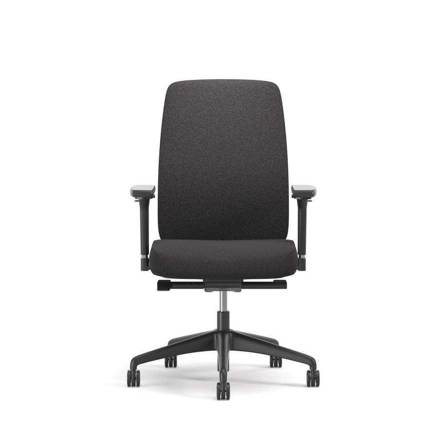 Preview of Bolton, High-Back, Task Chair, Upholstered, Front View