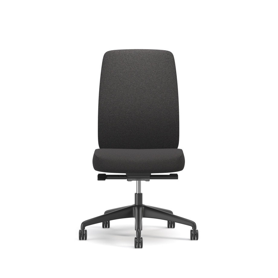 Preview of Bolton, High-Back, Task Chair, Upholstered, No Arms, Front View