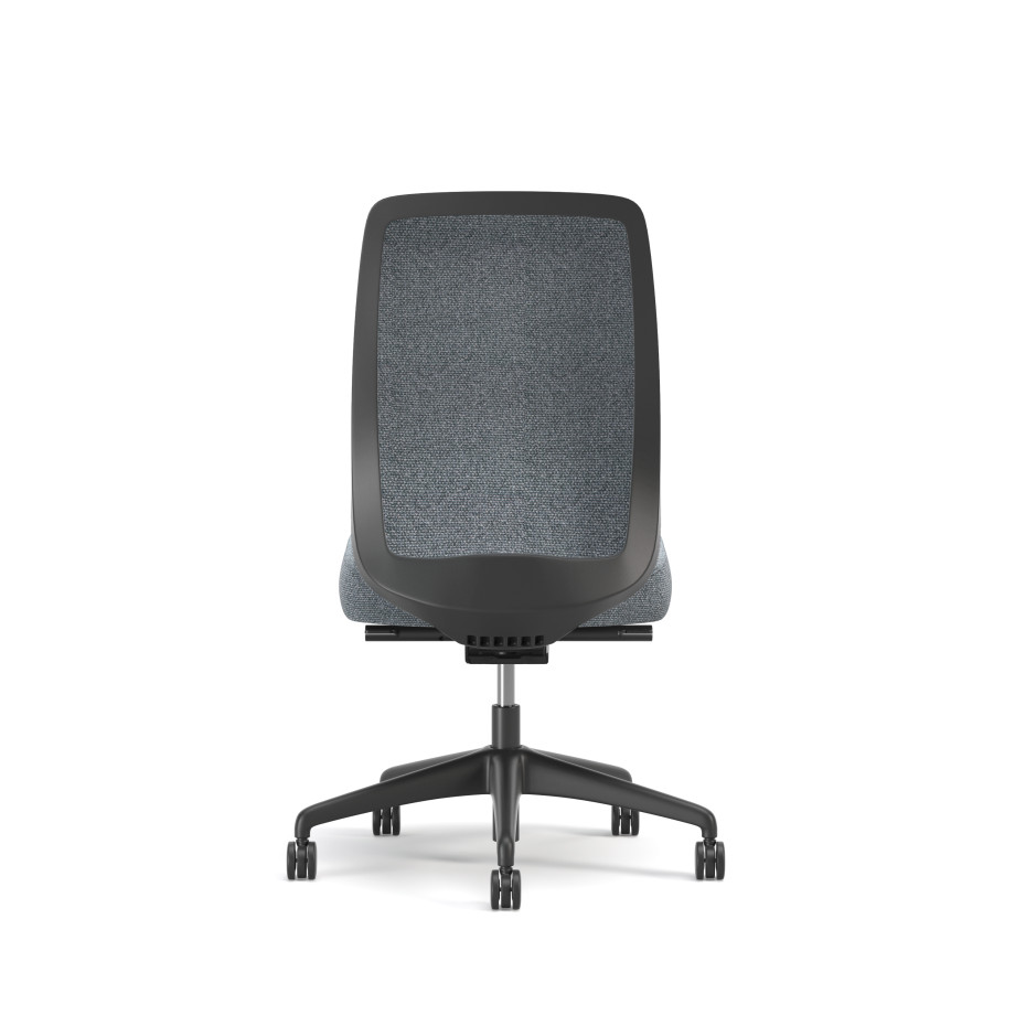 Preview of Bolton, Task Chair, High Back, Upholstered, No Arms, Back View