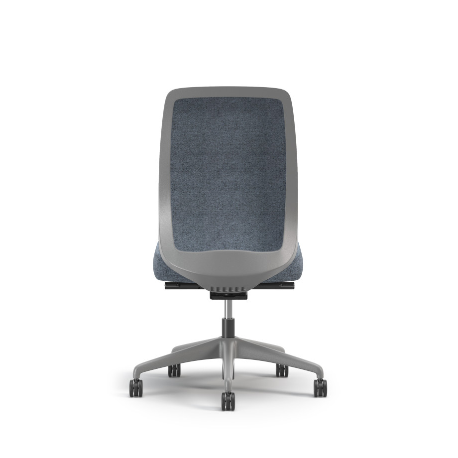 Preview of Bolton, Task Chair, High-Back, Upholstered, No Arms, Back View