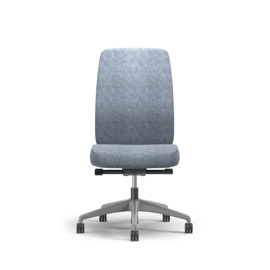 Preview of Bolton, Task Chair, High-Back, Upholstered, No Arms, Front View