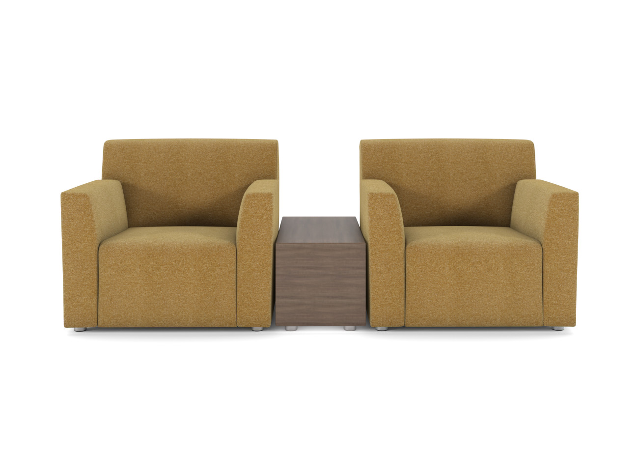 Preview of Hakr Club Chairs with Connecting Table