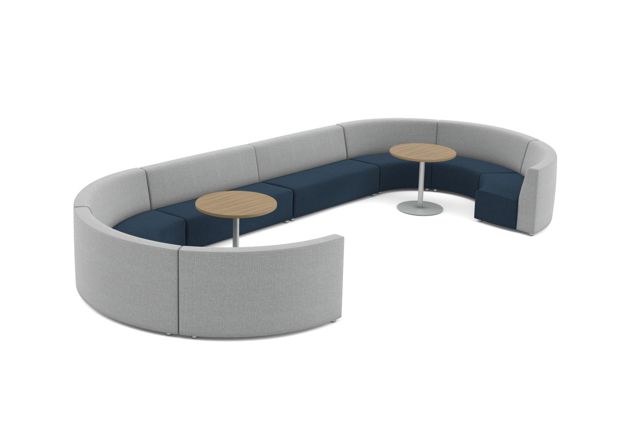 Preview of Hakr rounded modular lounge