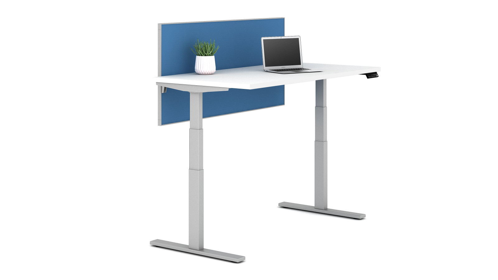 Preview of Day to Day Height Adjustable Table High Position with screen