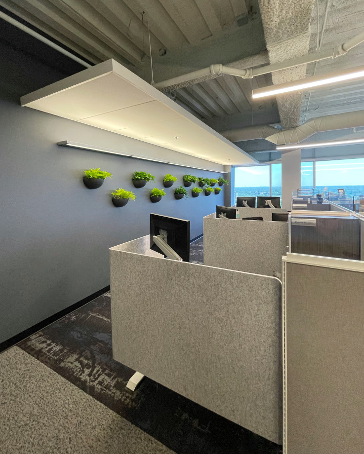 Preview of Client Space: Divi with Height Adjustable Tables and L-Wrap PET Screens