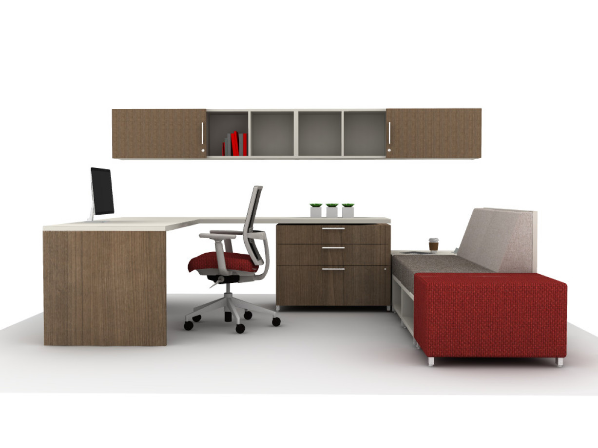 Preview of Calibrate Casegoods Private Office with LB Lounge Ideastarter 10