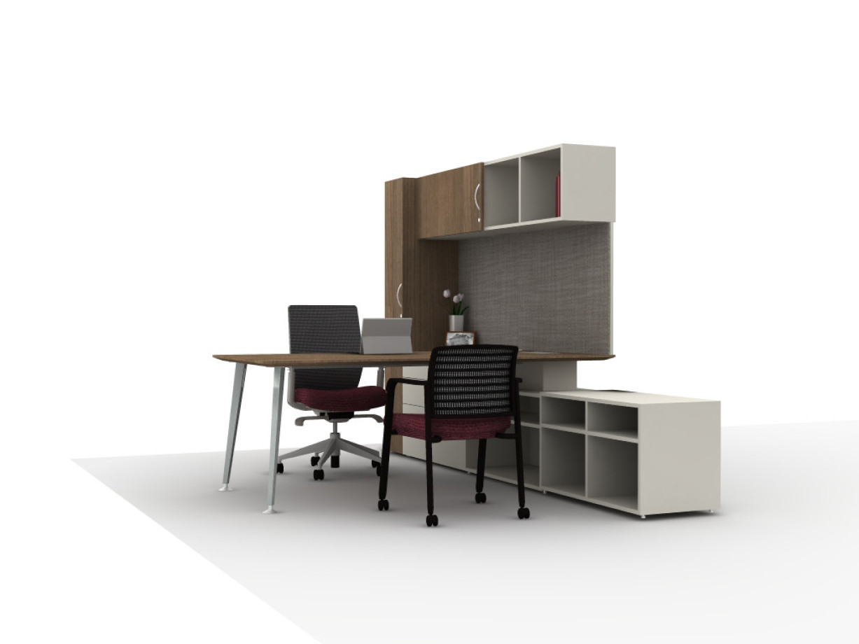 Preview of Calibrate Casegoods Small Private Office Ideastarter 8