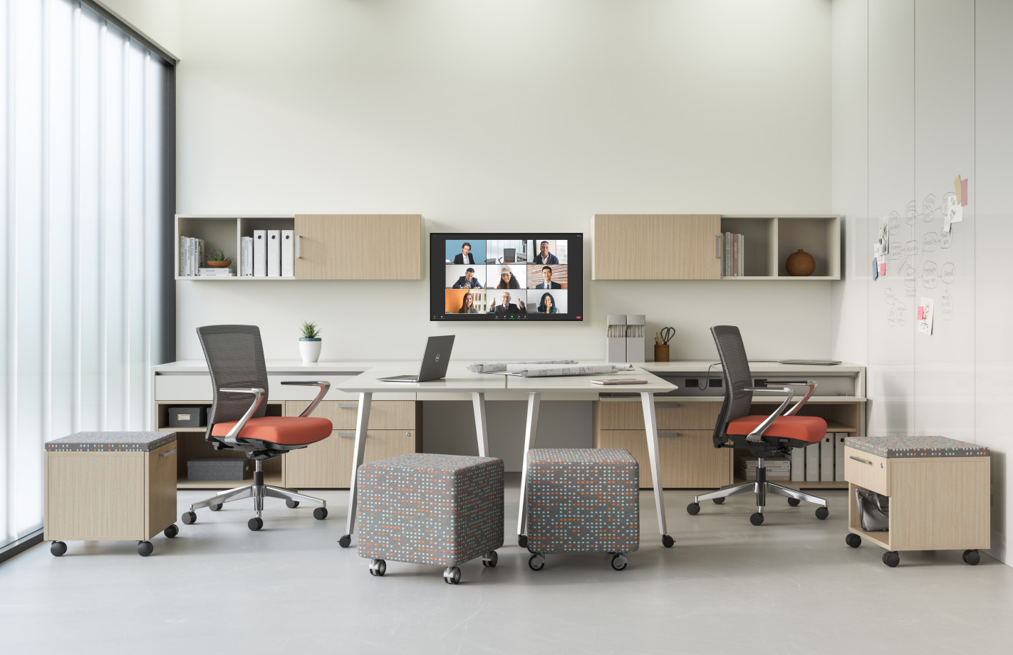 Preview of Calibrate Community Shared Office as Adaptable Conference Room