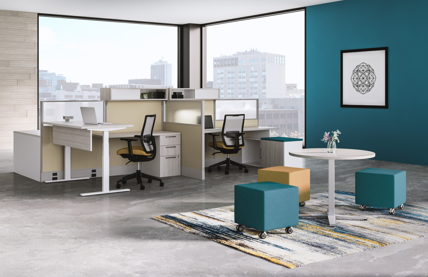 Preview of Day to Day Height Adjustable Tables with Divi and Devens