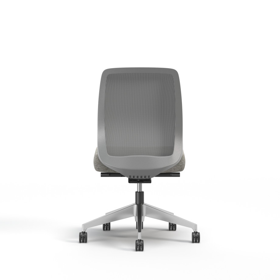 Preview of Bolton, Task Chair, Mid-Back, Mesh, No Arms, Back View