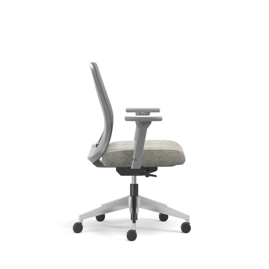Preview of Bolton, Task Chair, Mid-Back, Mesh, Side View