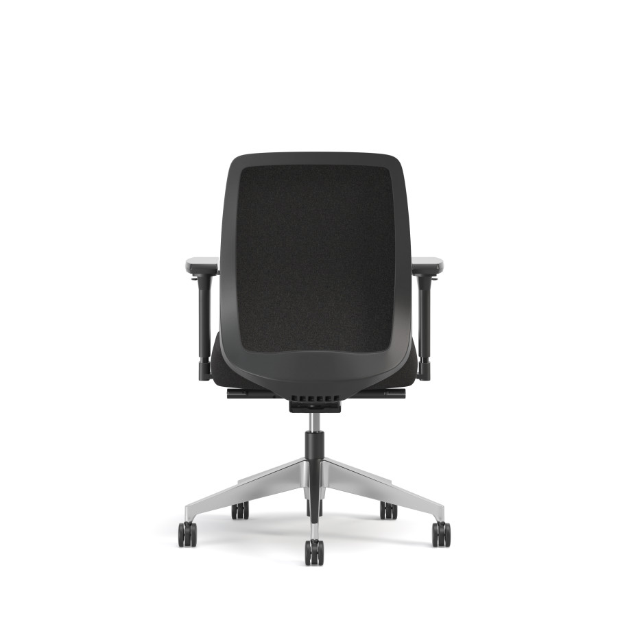 Preview of Bolton, Task Chair, Mid-Back, Upholstered, Back View