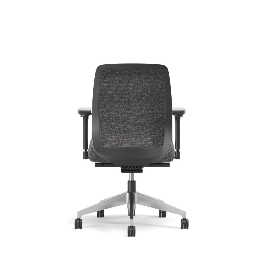 Preview of Bolton, Task Chair, Mid-Back, Upholstered, Back View
