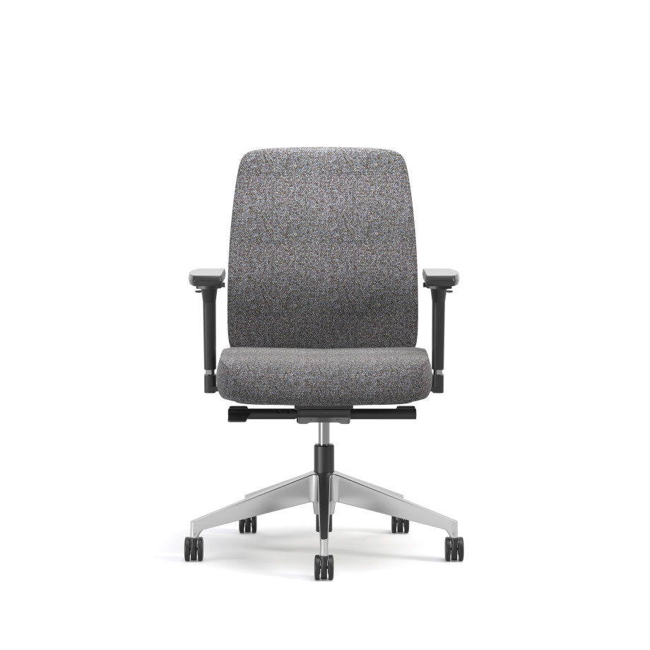 Preview of Bolton, Task Chair, Mid-Back, Upholstered, Front View