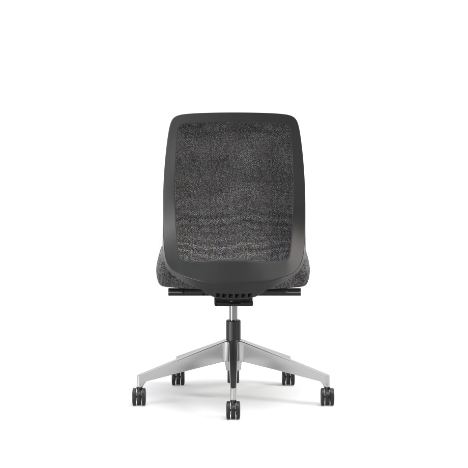Preview of Bolton, Task Chair, Mid-Back, Upholstered, No Arms, Back View
