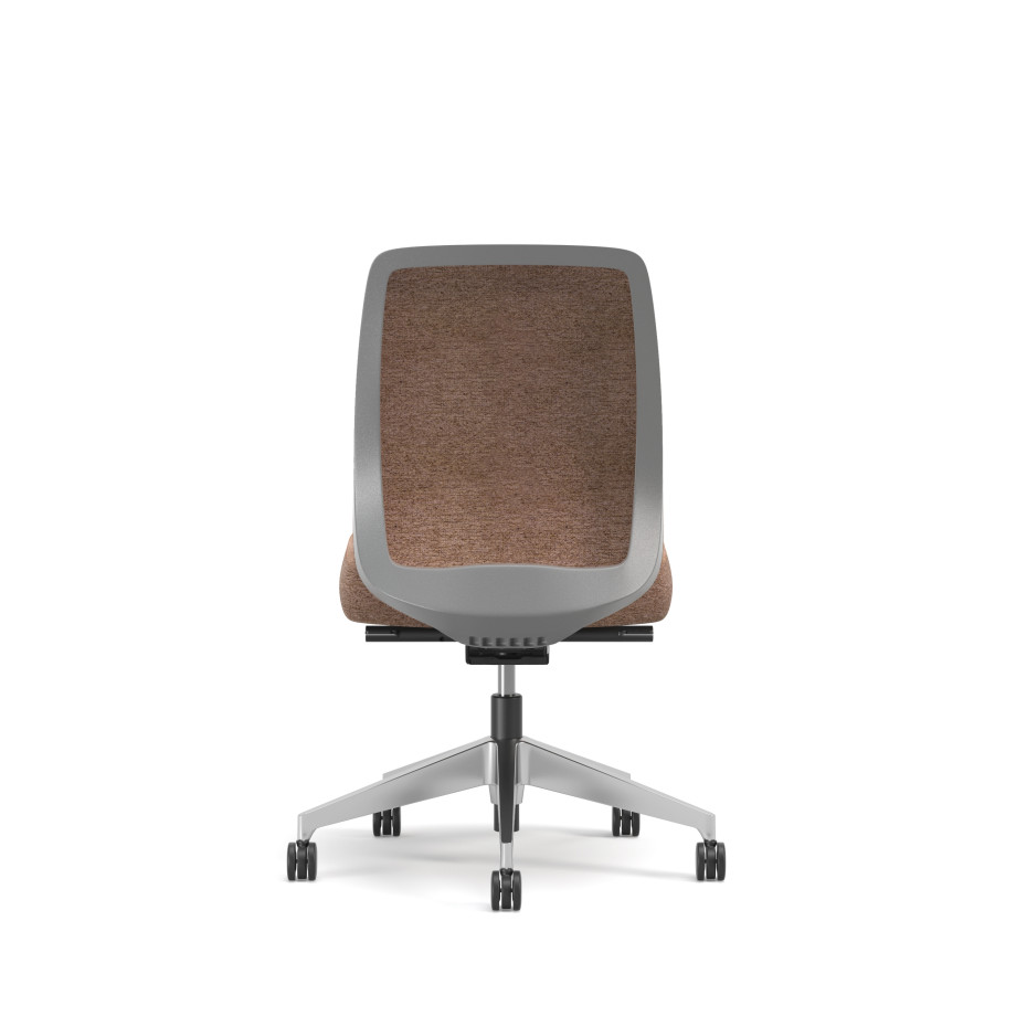 Preview of Bolton, Task Chair, Mid-Back, Upholstered, No Arms, Back View