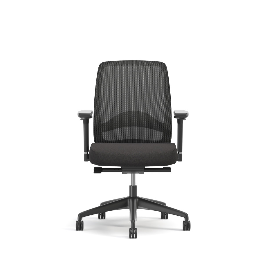 Preview of Bolton, Task Chair, Mid-Back, Mesh, Lumbar, Front View