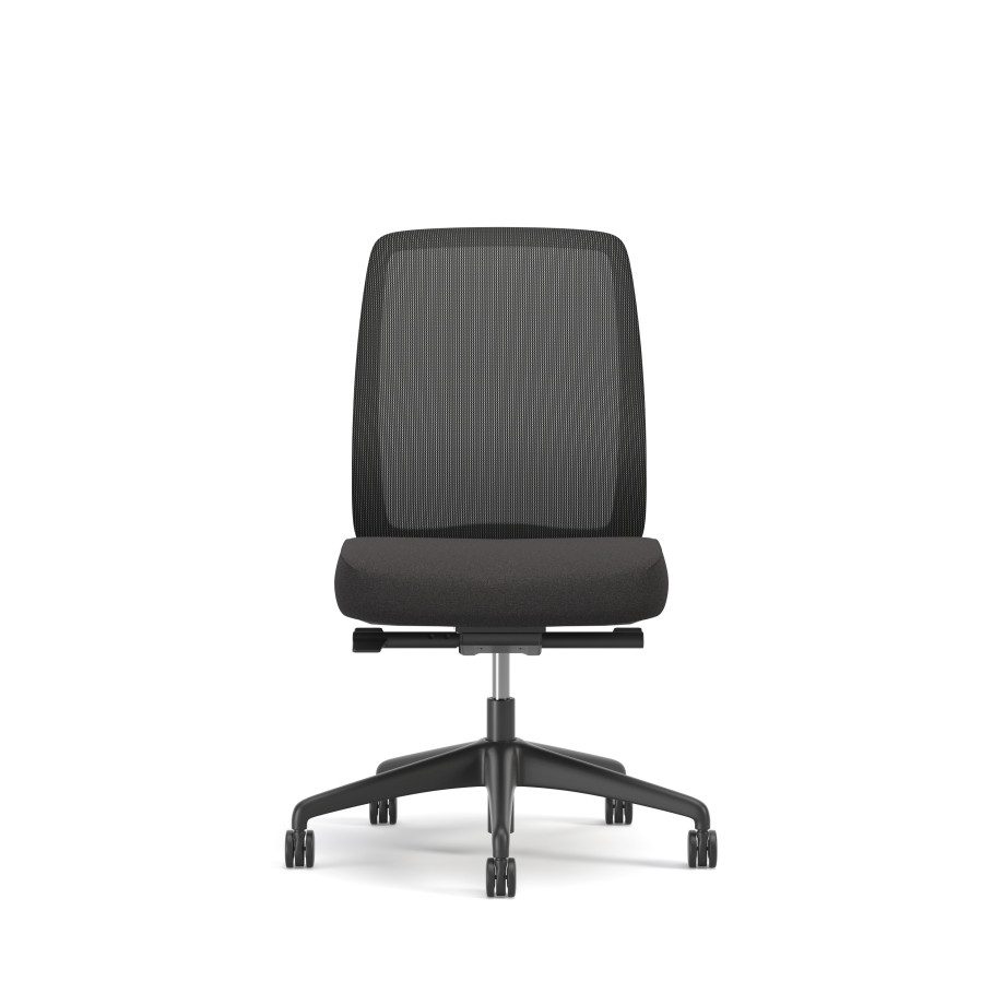 Preview of Bolton, Task Chair, Mid-Back, Mesh, No Arms, Front View