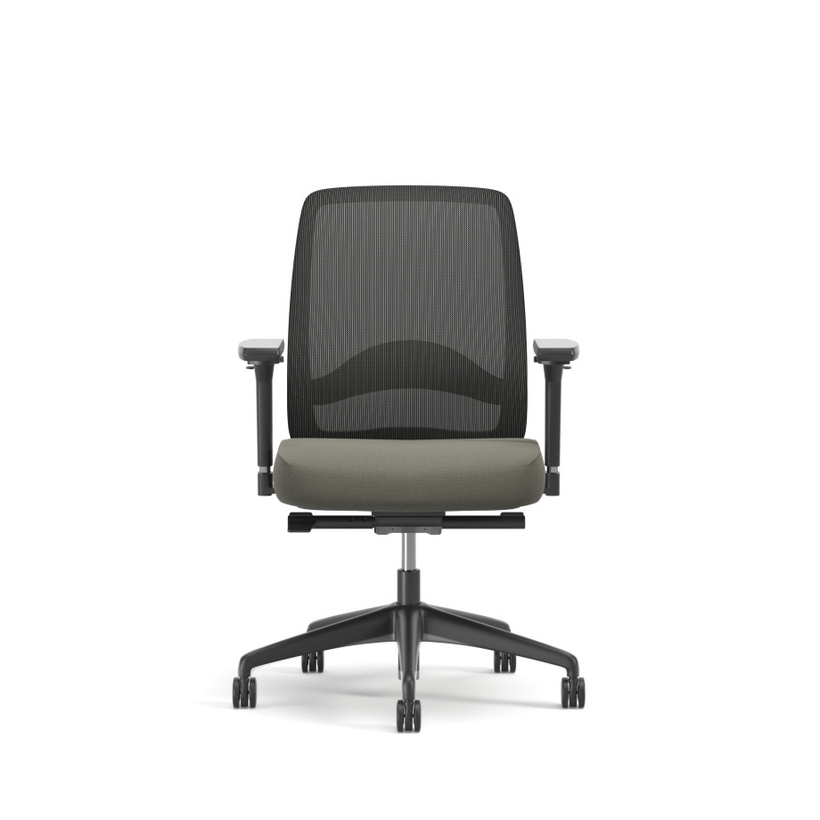 Preview of Bolton, Task Chair, Mid-Back, Mesh, Lumbar, Front View