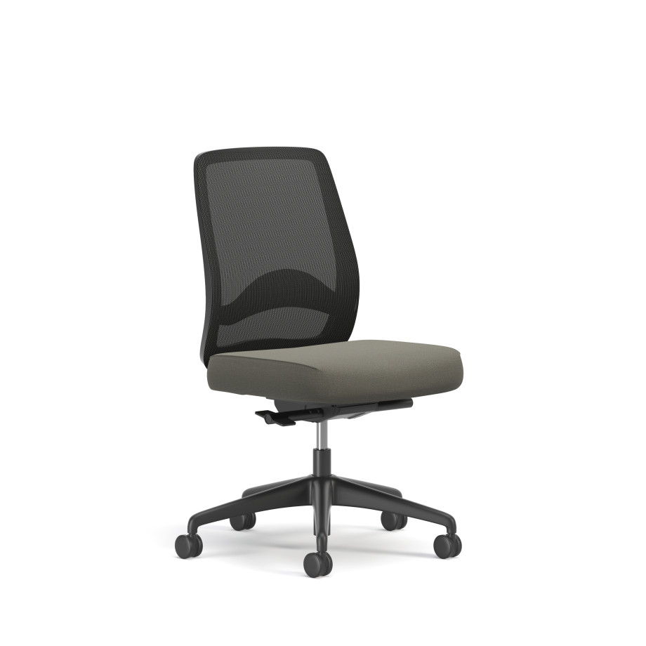 Preview of Bolton, Task Chair, Mid-Back, Mesh, Lumbar, 3/4 View