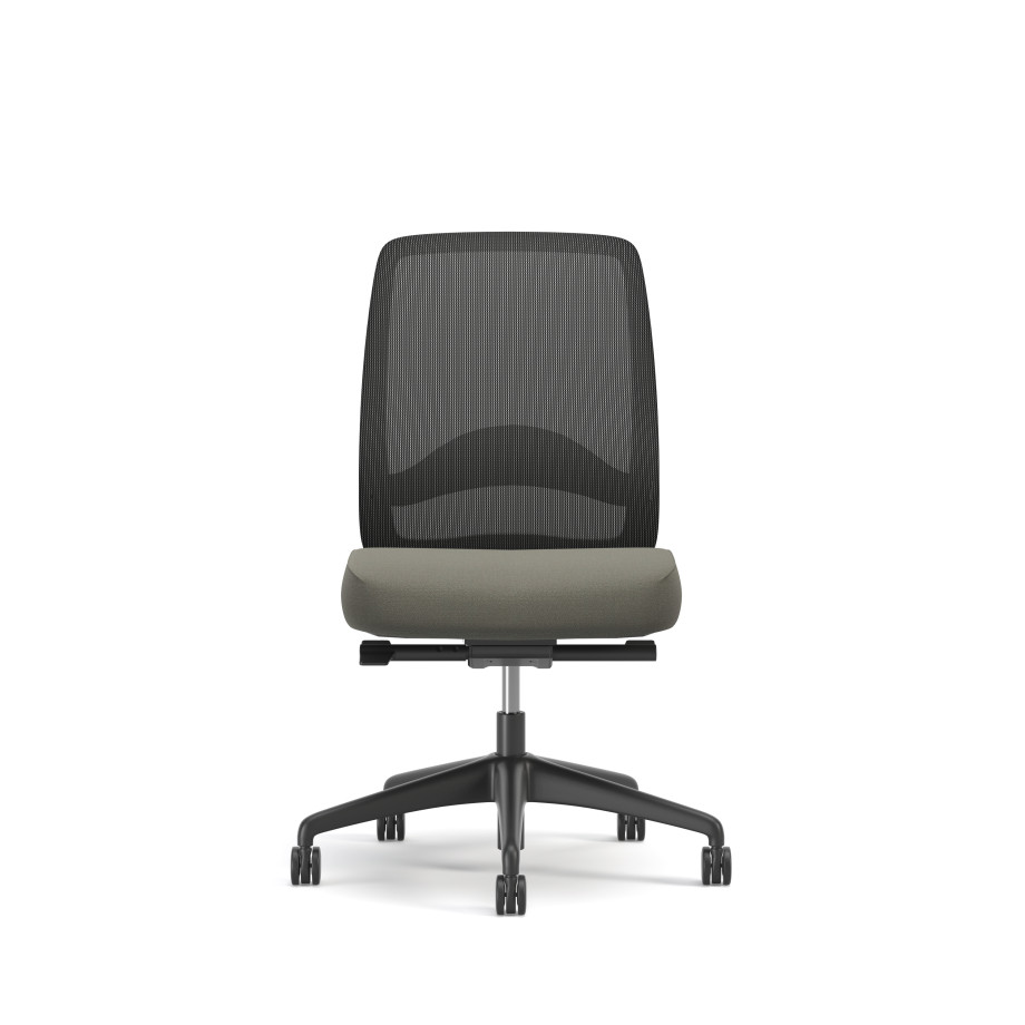 Preview of Bolton, Task Chair, Mid-Back, Mesh, Lumbar, No Arms, Front View
