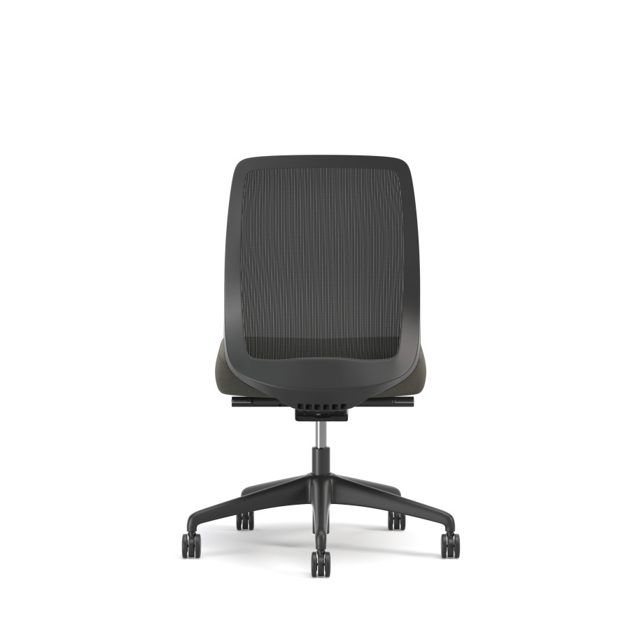 Preview of Bolton, Task Chair, Mid-Back, Mesh, No Arms, Back View