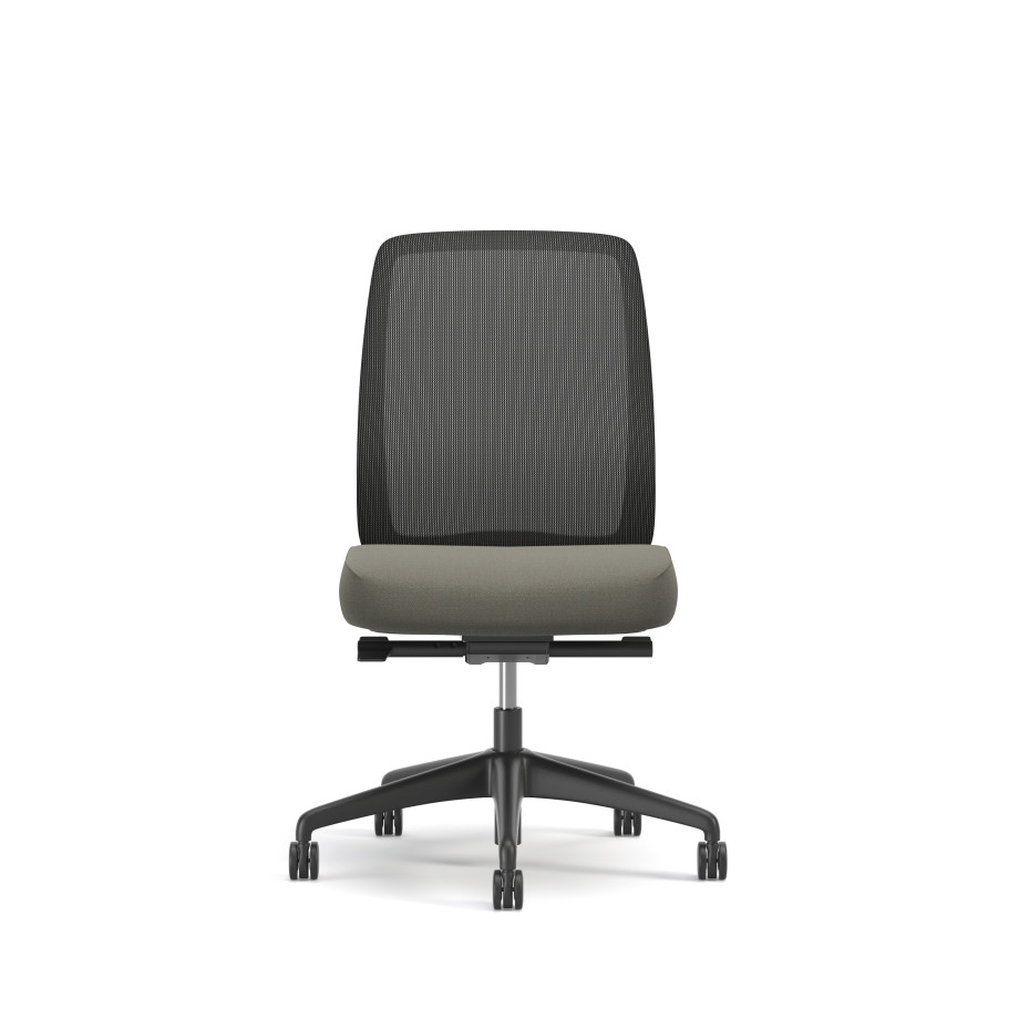 Preview of Bolton, Task Chair, Mid-Back, Mesh, No Arms, Front View