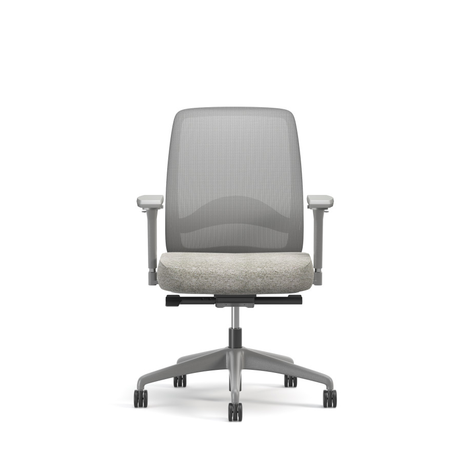 Preview of Bolton, Task Chair, Mid-Back, Mesh, Lumbar, Front View
