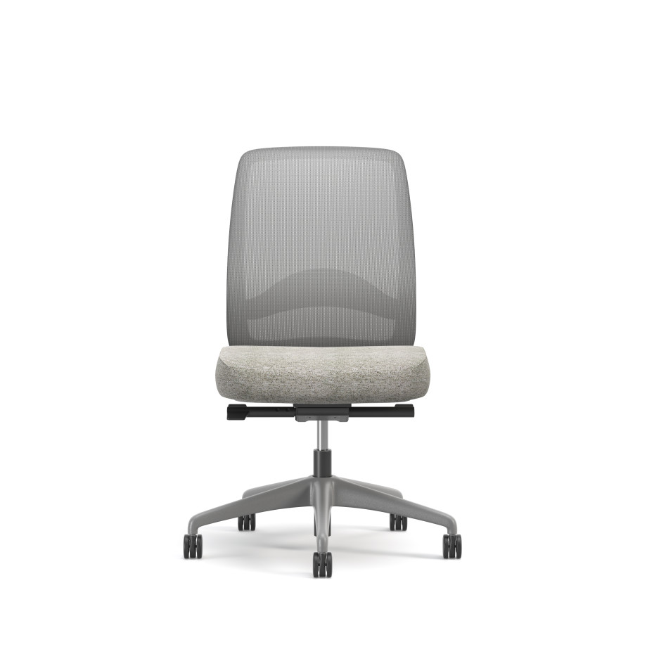 Preview of Bolton, Task Chair, Mid-Back, Mesh, Lumbar, No Arms, Front View