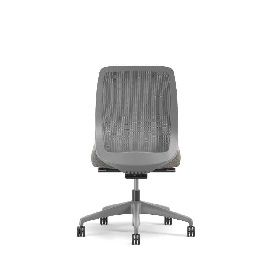 Preview of Bolton, Task Chair, Mid-Back, Mesh, No Arms, Back View