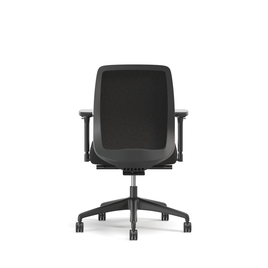 Preview of Bolton, Task Chair, Mid-Back, Upholstered, Back View