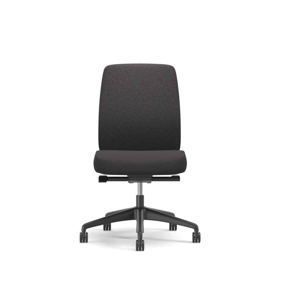 Preview of Bolton, Task Chair, Mid-Back, Upholstered, No Arms, Front View