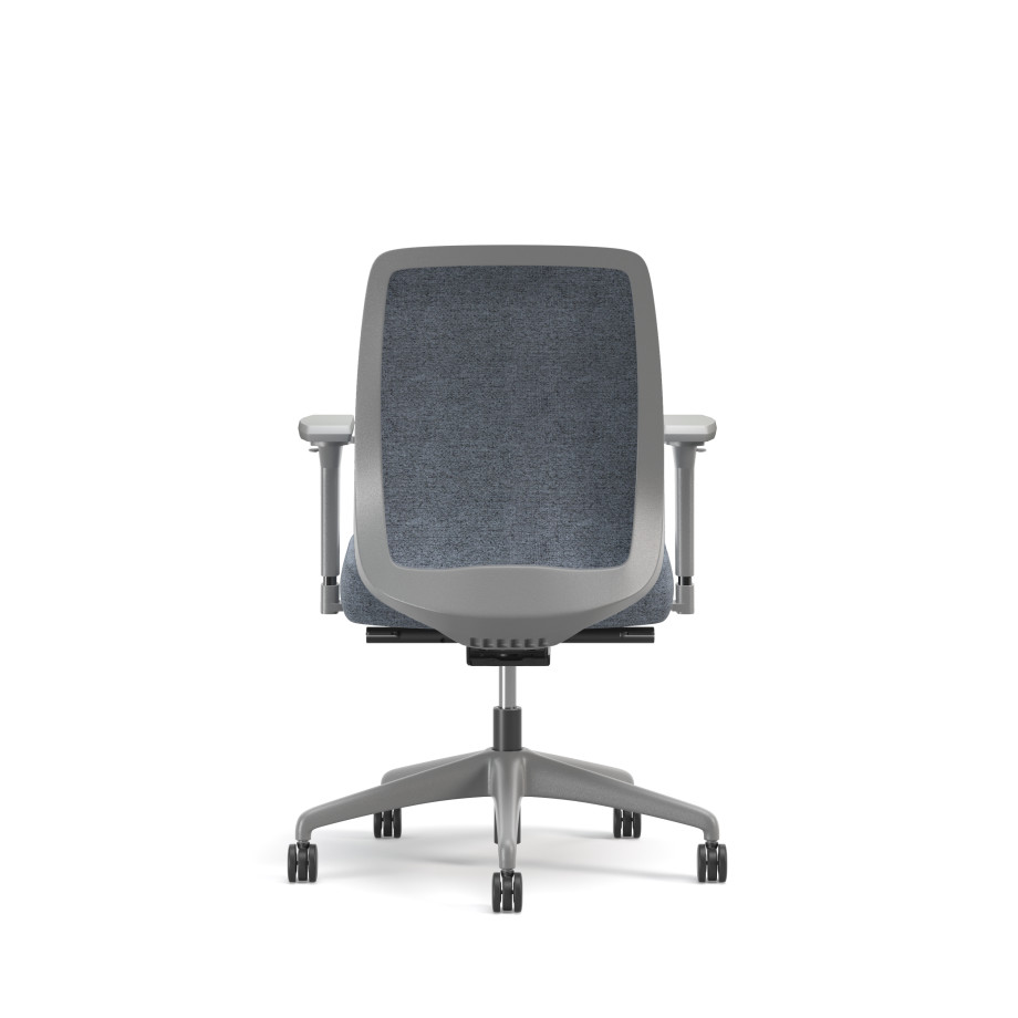 Preview of Bolton, Task Chair, Mid-Back, Upholstered, Back View