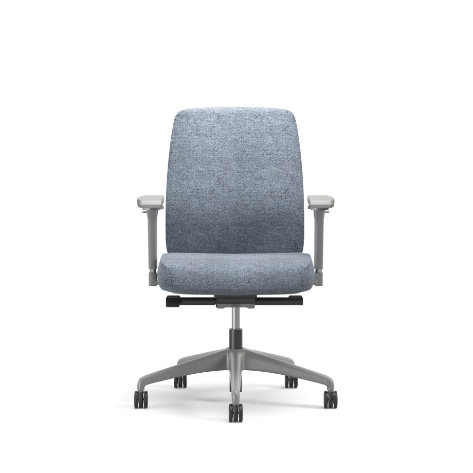 Preview of Bolton, Task Chair, Mid-Back, Upholstered, Front View