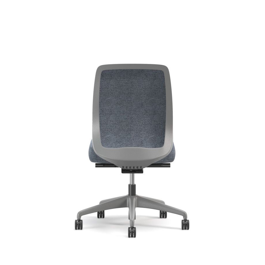 Preview of Bolton, Task Chair, Mid-Back, Upholstered, No Arms, Back View