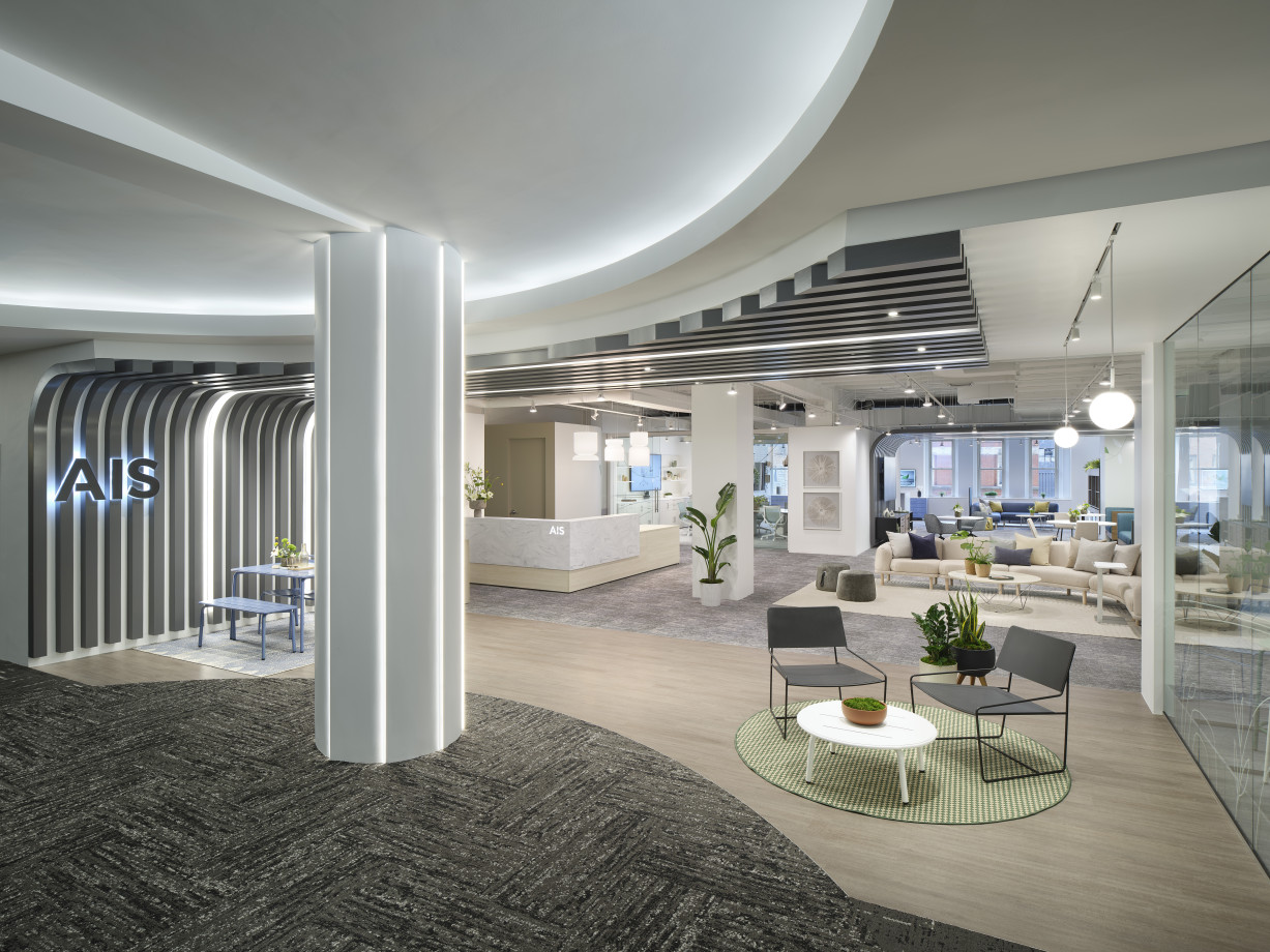 Preview of NeoCon 2024 Showroom Entrance
