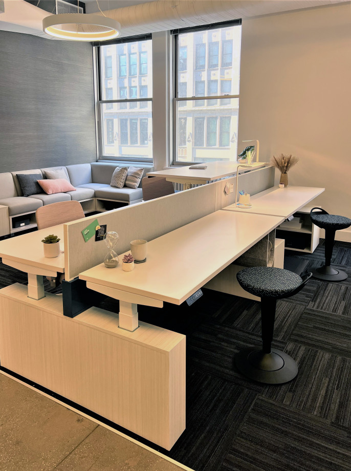 Preview of New York Showroom 2023 PowerBench and LB Lounge