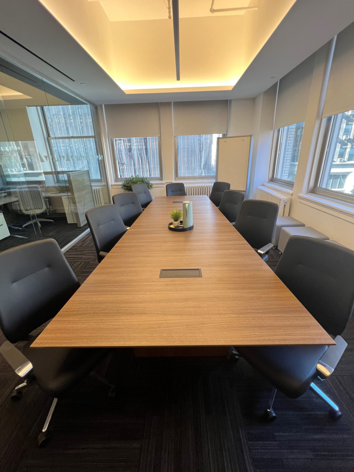 Preview of New York Showroom 2023 Conference Room and Auburn Seating