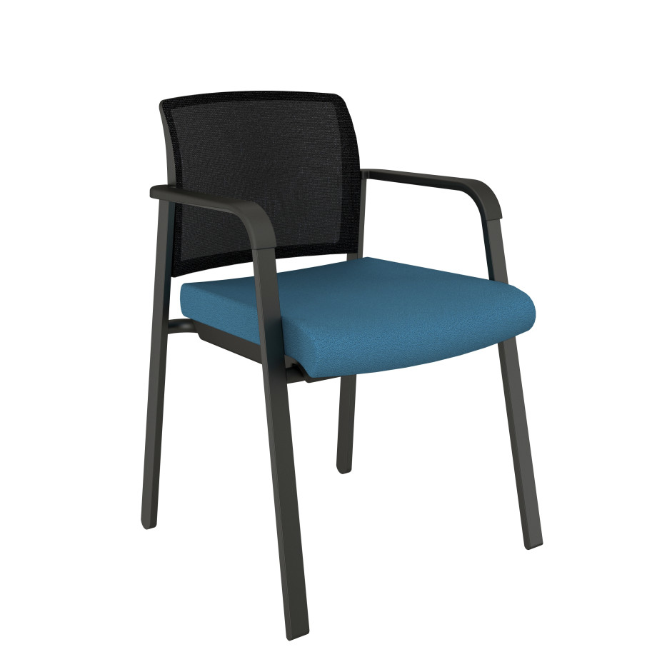 Preview of Paxton on glides with Mirador Pacific fabric seat