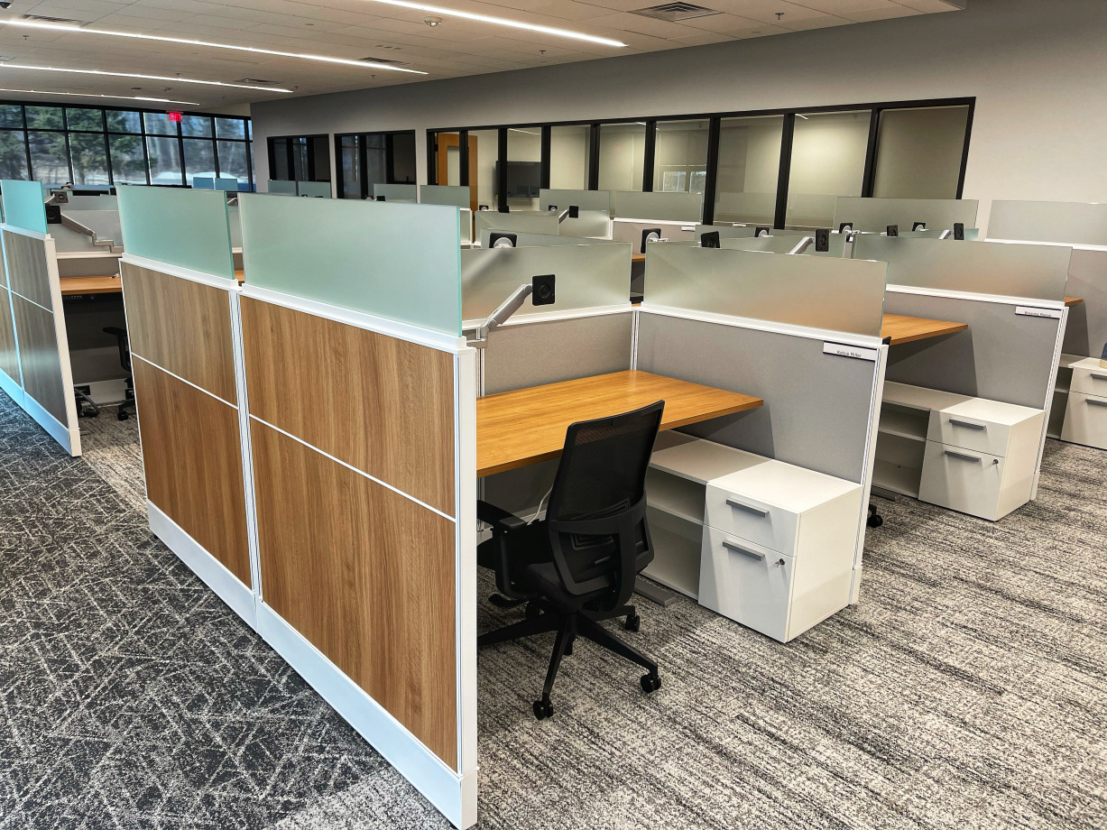 Preview of Client Site Laminate and Fabric Divi panels with Calibrate Storage 