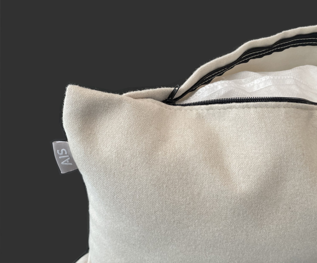 Preview of AIS Pillows zipper detail