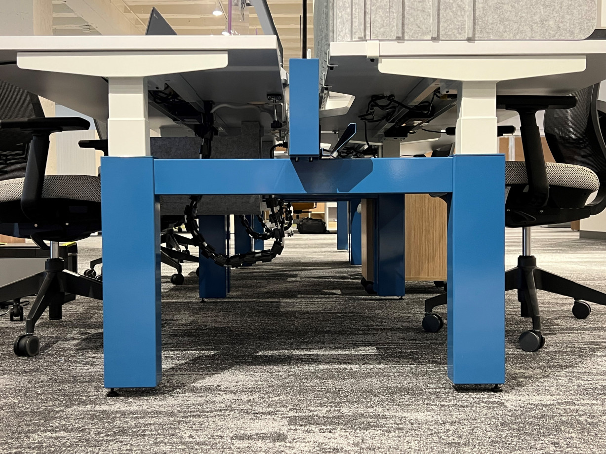 Preview of Encounter PowerBench with H Leg detail at NeoCon 2023