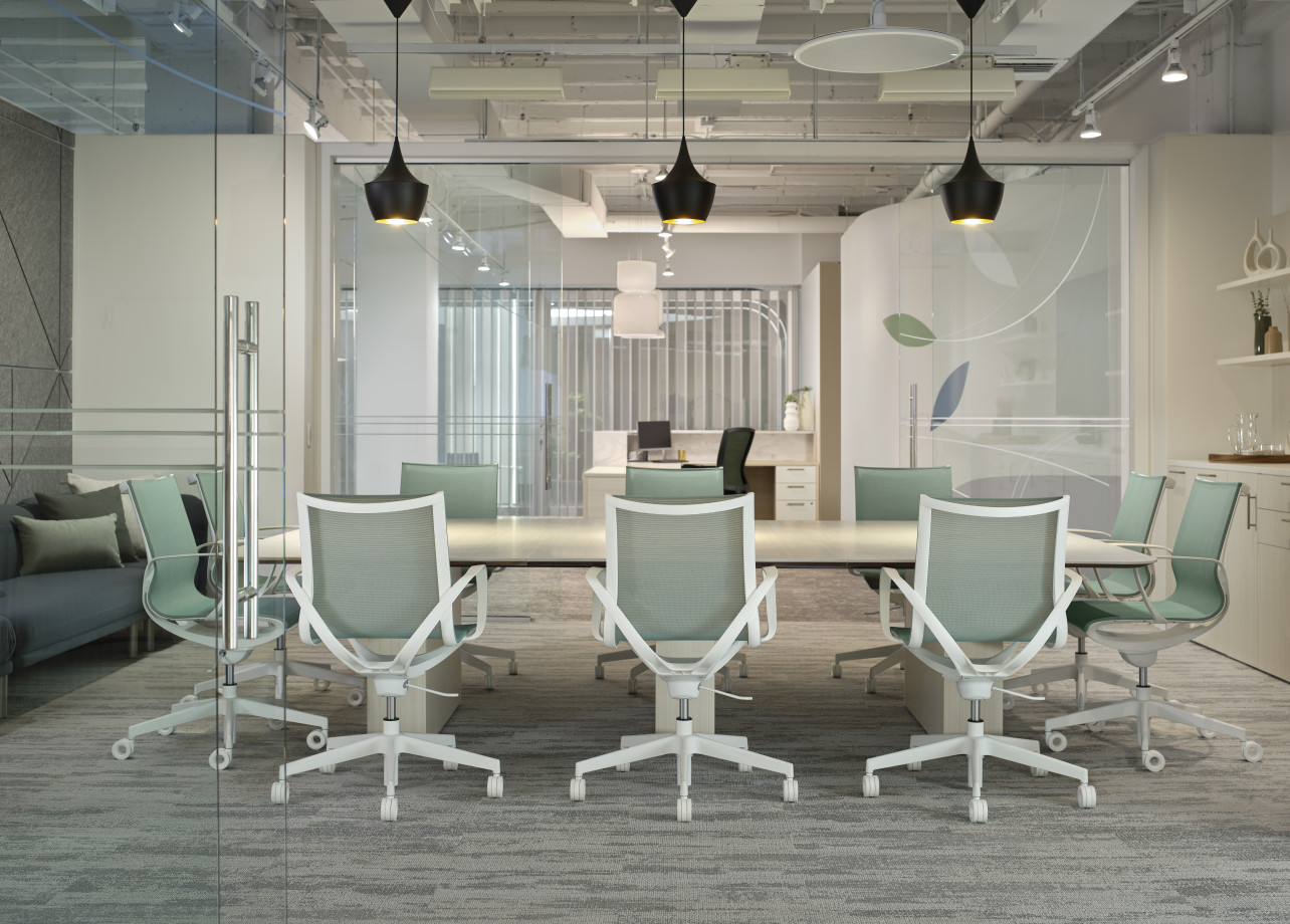 Preview of Roya seating shown in conference setting