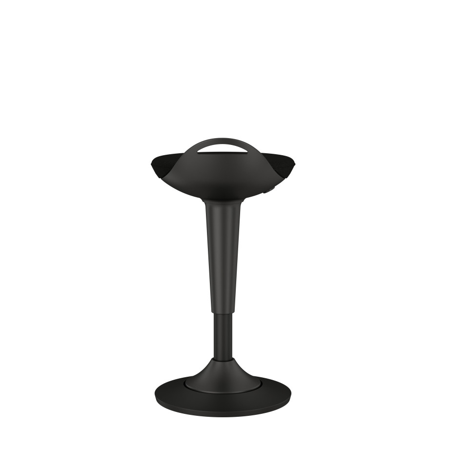 Preview of Rutland Perch Stool with Standard Black Seat Back View