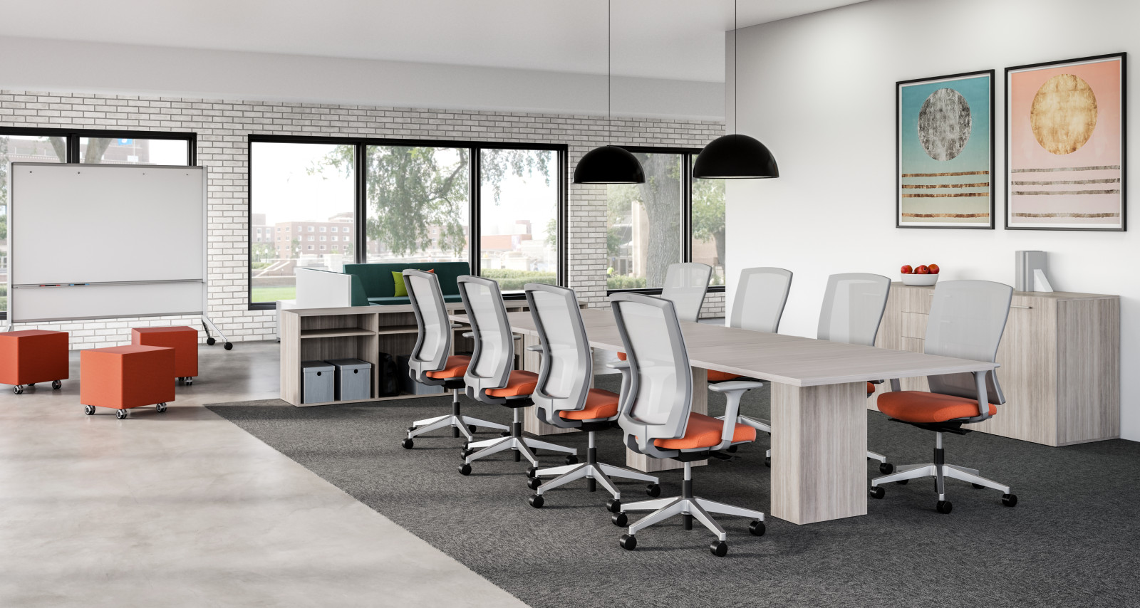 Preview of Idea Space with Calibrate Conference Table and Natick Seating