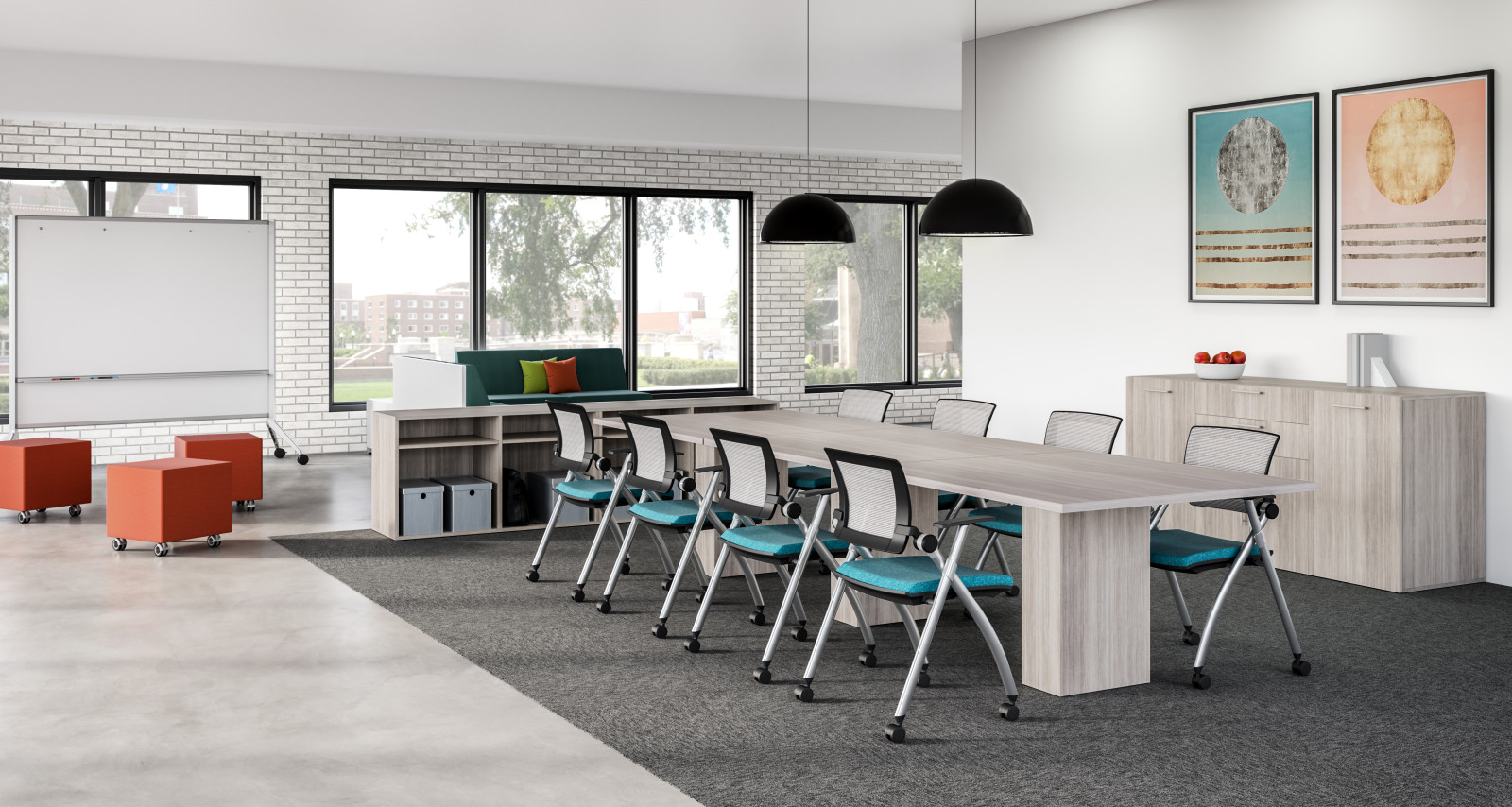 Preview of Idea Space with Calibrate Conference Table and Stow Seating