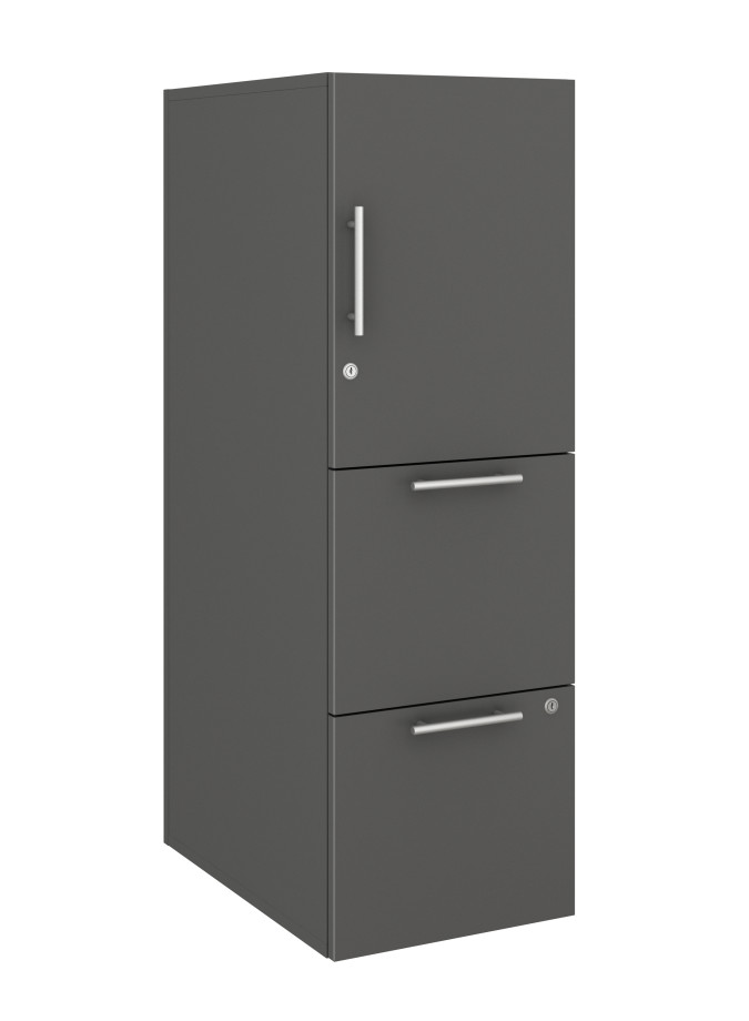 Preview of Calibrate Series Storage Tower in AIS Storm Laminate with Bar Pull