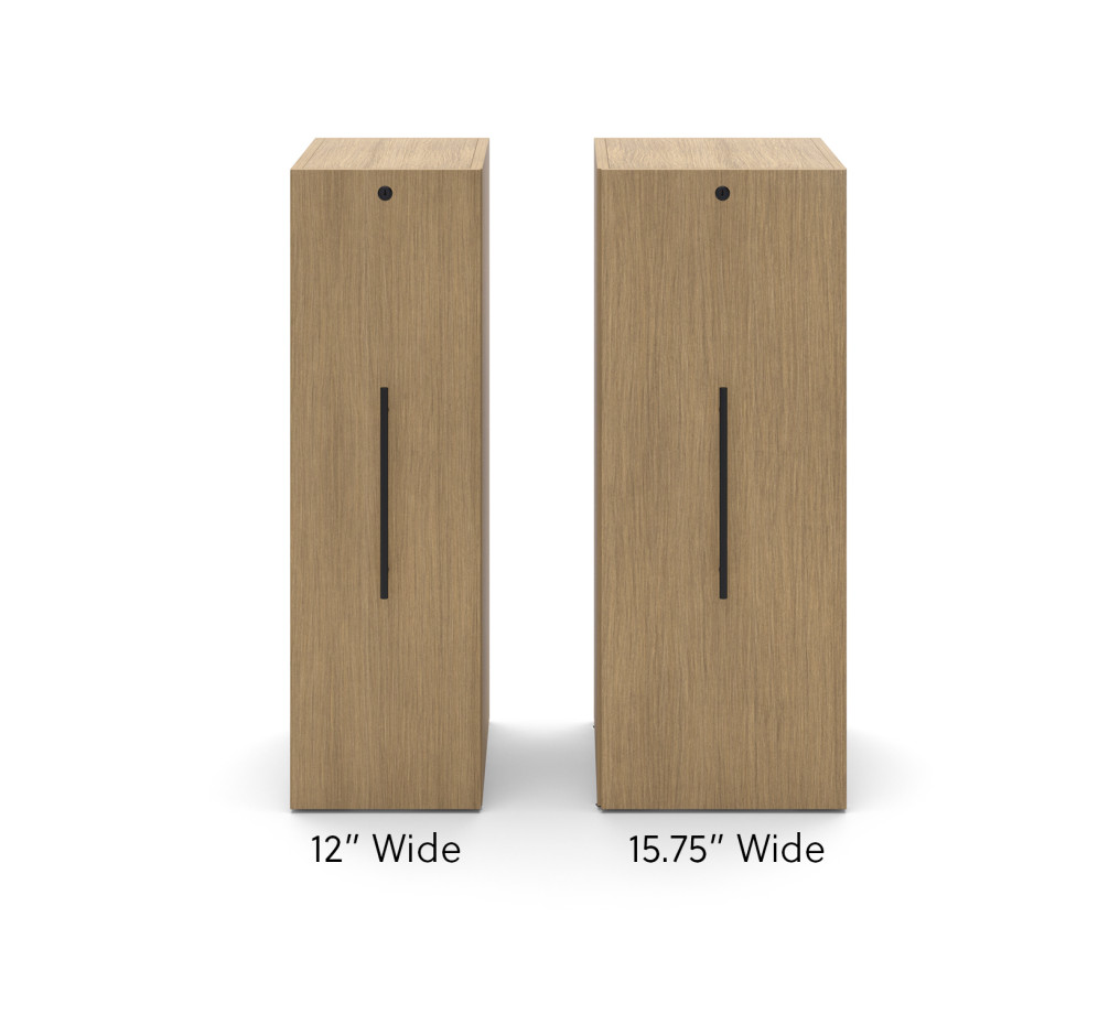 Preview of Calibrate Pantry Towers shown in 12” an 15.75” Wide (42