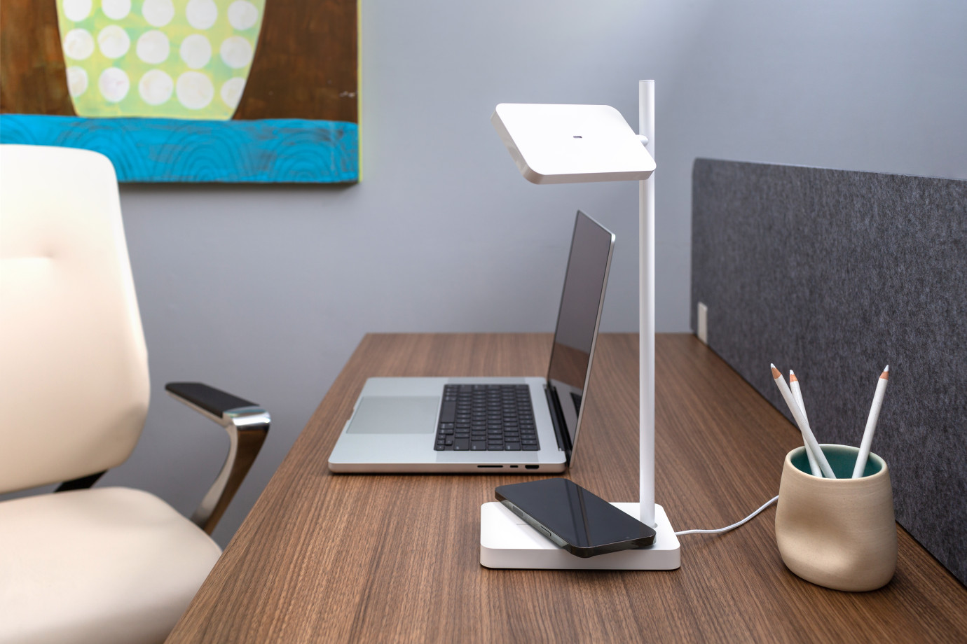 Preview of Talia Desk Lighting with charging phone