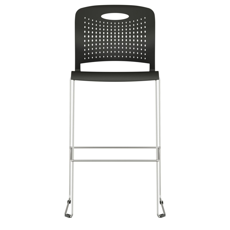 Preview of Triad Black Stool, front view
